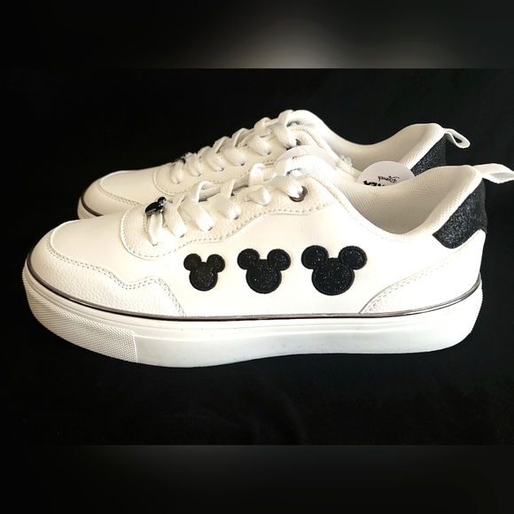 NWT! Disney MICKEY MOUSE Sparkle Sneakers - Picture 8 of 13